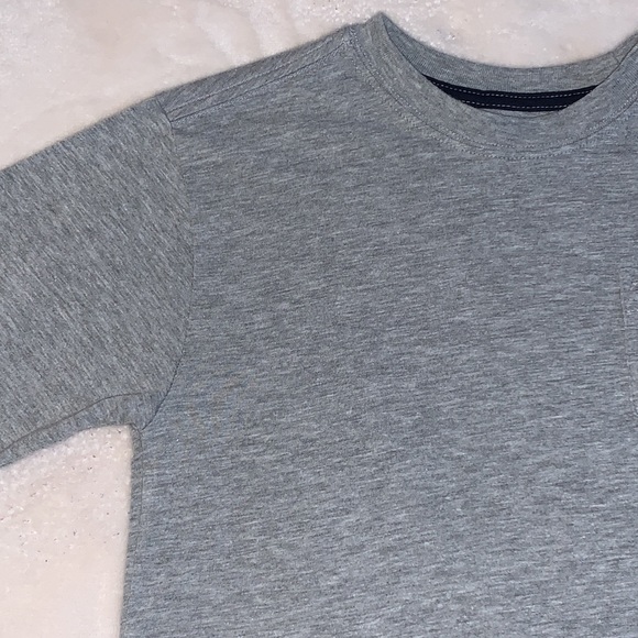 Nautica Boys Gray Long Sleeve Shirt 8 EUC - Picture 3 of 11